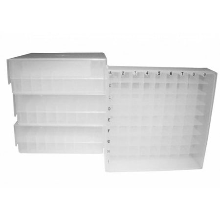 Scientific Specialties Cryogenic Storage Racks, 81 Place, Natural, 6/PK 145630